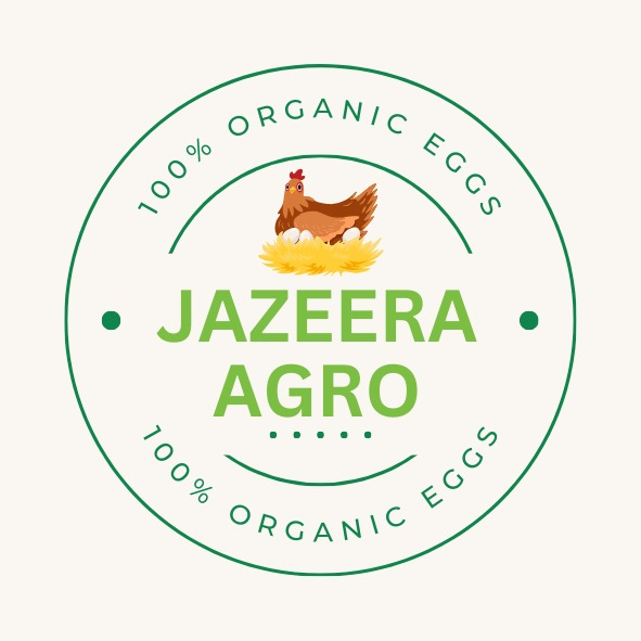 Jazeera Agro 100% Organic Eggs badge